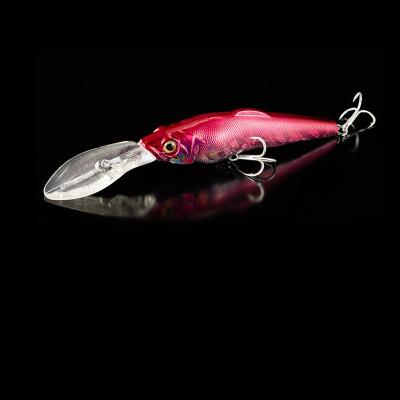 China Lure Artificial Bait Plastic Fishing Long Hard Tongue Fishing Lure Hot Selling Minnow Hard Lure for sale