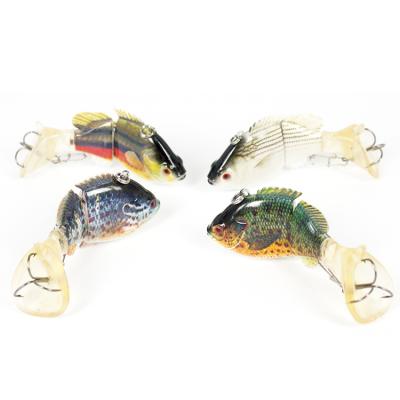 China Manufacturer Of Plastic Swim Bait Section Joint Hard Artificial Bait Bass Fishing Lure for sale