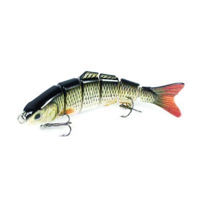 China Plastic Multi Joints Hard Bait Realistic Wobblers Segment Swimbait Fishing Lure for sale