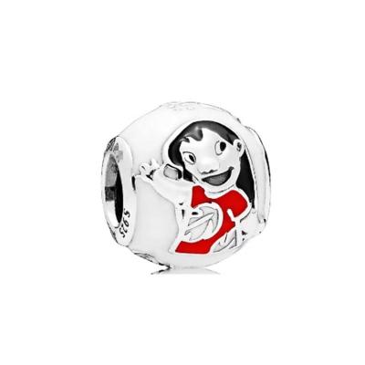 China New 925 Sterling Silver Christmas Enamel Charms Fashion Jewelry Bead For DIY Bracelet for sale