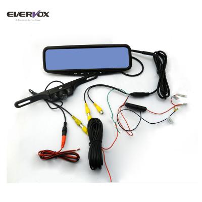 China 4.3 inch monitor camera license plate waterproof backup mirror for bmw39 for sale