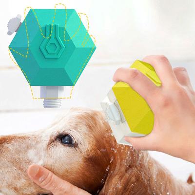 China Viable New Factory Supplies Pet Viable Amazon Pet Brush Comb Bath Brush Artifact Spout Dog Border New Shower Head for sale