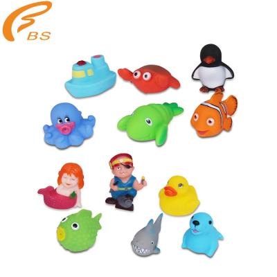 China 2021 New Silicone Baby Bath Toy Play Funny Infant Kid Vinyl Tub Set Girl's Bathroom Bath Toy, Baby Toy For Bath Tub for sale