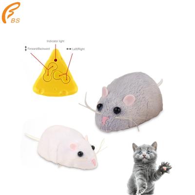 China Novelty Mini Plastic Remote Control Wireless Funny Game Toy Rc Mouse For Kid 18*3*16cm for sale