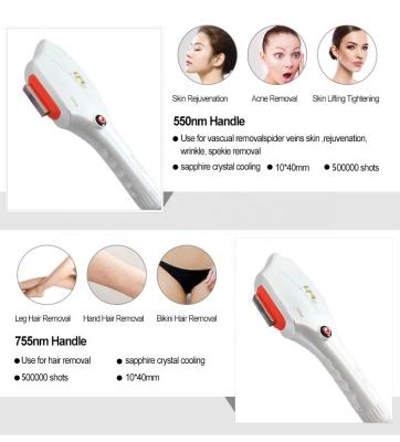 China 2022 Latest Intelligent Hair Removal Beauty Machine Permanent Hair Removal Epilator IPL for sale