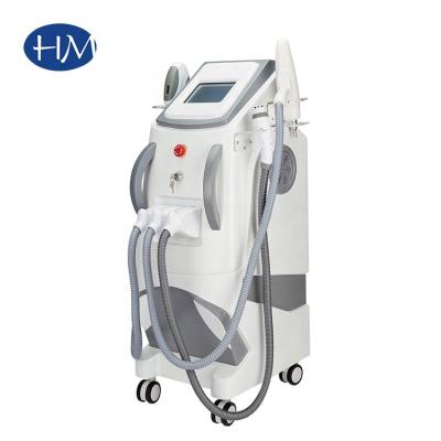 China Pigment Removal Multifunctional IPL Elight Shr RF ND Yag Vertical Constant Single Laser Hair Freckle Removal for sale