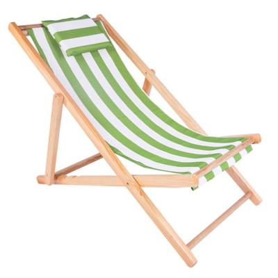 China Easy Folding/Best Selling Beach Chair Summer Beach Chair Folding Fringed Wooden Beach Chair Scorch Sale Lounge Slight Burn Beach Chair for sale