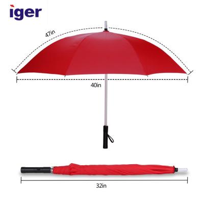 China Modern Led Solar Flying Umbrella Umbrella With Led Light Clear Led Umbrella for sale