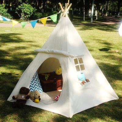 China Soft toy bus stars cartoon printing portable play kids foldable wooden toy tent with en71 for sale