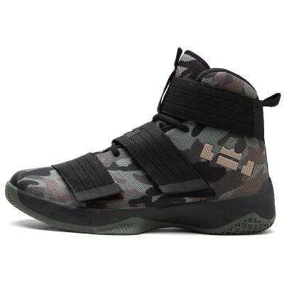 China Cushioning 2021 New Design Good Quality Camouflage Zapatillas de Basketball Hombre Mujeres Mens Sports Sneakers Breathable Basketball Shoes for sale