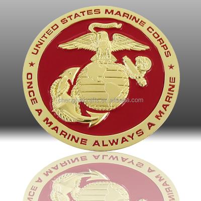 China USA Customized High Quality Marine Challenge Coin We Marine Corps Coins for sale