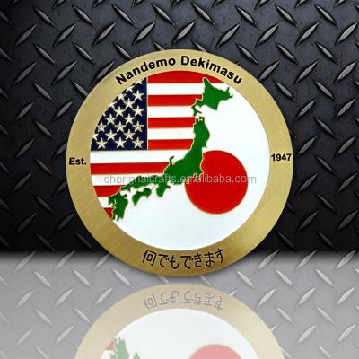 China USA Coin Personalized Challenge Coin US and Navy Challenge Coin Naval for sale