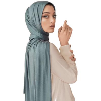 China Wholesale High Quality Plush Size Plain Tank Top 100 Cotton Hijab Scarf Big For Muslim Ladies for sale