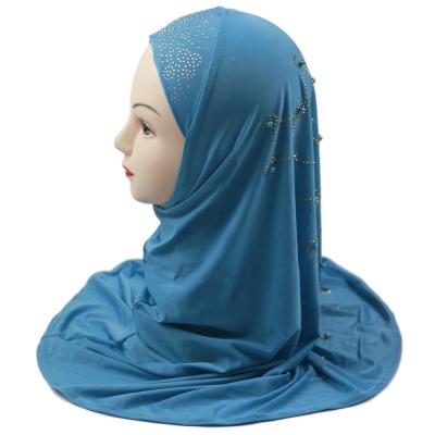 China Top Selling Custom Made Hijab Lace and Stone Bead Muslim Hijab Top Selling Hijab Hat for sale