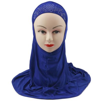 China Wholesale Cotton Luxury Stretch Scarf Women Fashion Muslim Inner Hijab Hats for sale