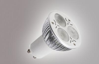 China Customized 3W GU10 LED Spotlight Bulbs , Life Span Indoor Lighting for sale