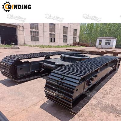 China energy & Mining QDST-12T 12 Ton Steel Track Undercarriage with Retractable Beams for Drill Rig for sale