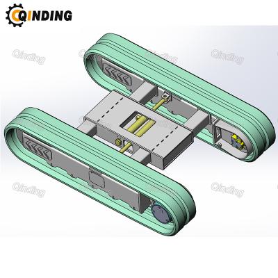 China energy & QDRT-5T 5Ton Mining Complete Tracked Chassis With Retractable Beams For Drilling Rig for sale