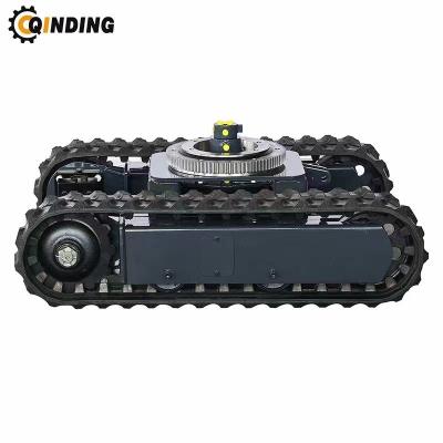 China QDRT-04T Factory Factory Designed Customized 4 Ton Track Undercarriage Rubber Running Assy For Excavator for sale