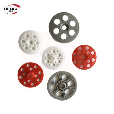 China Orange Color Plastic Insulation Washers Plastic Washers For Rigid Insulation for sale