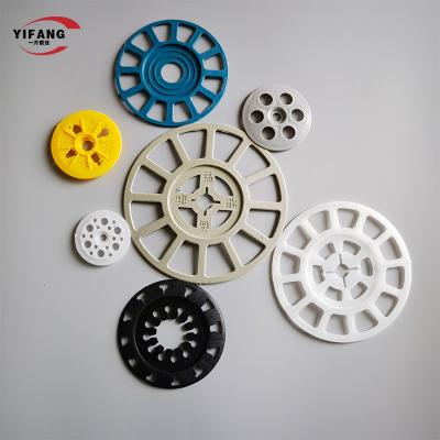 Chine joints de réparation de panneau isolant de PE de 60mm pp, disques de réparation d'isolation en plastique à vendre