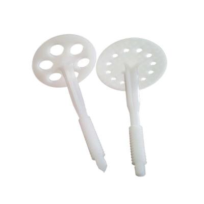 China Customized Grip 60mm Plastic Masonry Fastener White Color for sale