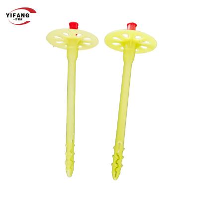 China Plastic Steel Nails Red Cap Nail Insulation Fixing Wall Insulation Nail for sale