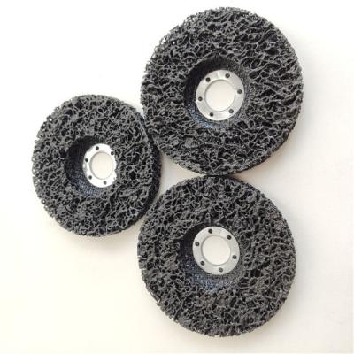 China Clean High Quality Car.machinery 100mm Black And Strip Discs With Fiberglass for sale