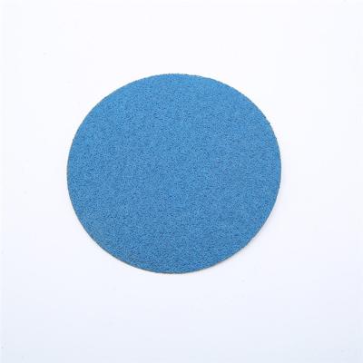 China Cleaning 125mm Hook And Loop Fastener Backing Zirconia Sandpaper Weld Discs for sale