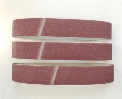 China Cleaning Seams 50*686mm Aluminum Oxide Sand Welding Abrasive Belt for sale