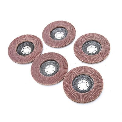 China Cleaning 4in Seams Grit Wheel Fin 40 Abrasive Aluminum Oxide Fin Weld Disc for sale