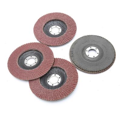 China Cleaning Seams 5 Inch 125mm Fin Disc Metal Wood Welding Abrasive Use for sale