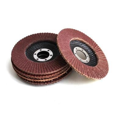 China For Non-metal 115mm 125mm Aluminum Oxide Fin Abrasive Disc For Angel Grinder for sale