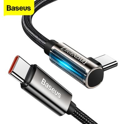 China Baseus PD Cable 100W USB C Cable 5A Fast Charging Fast Charging Type C Date Cable for Laptop Macbook Pro iPhone Xiaomi Samsung Tablet for sale