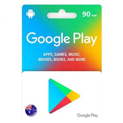 China Game Top Up 90 AUD Fast Delivery AUS Gift Card From GooglePlay for sale