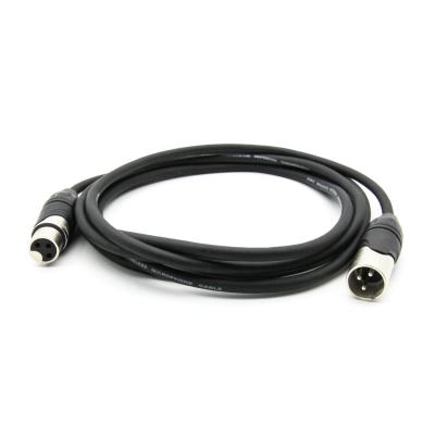 China Microphone Pro XLR Audio Microphone Cable XLR Female To XLR Male OD6.5 PVC Jacket With Amphenol Connector for sale