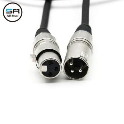 China Professional Microphone China High Performance Microphone Cable XLR Male To XLR Female 3 Pin Connector For Microphone for sale