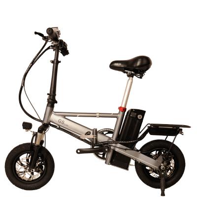 China New Design Aluminum Alloy Small Aluminum Alloy Cheap Motor Brushless Folding Electric Bicycle Bike for sale