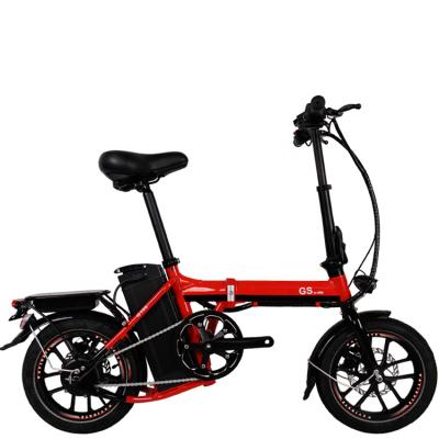 China Aluminum alloy fashion 2 wheel electric bicyclemini folding ebike portable folding ebike for sale