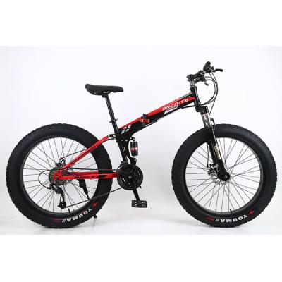 China Trustworthy Folding Bicycle Supplier Recommend 26 Inch Folding Bike Bicycle 24 Speed ​​Mtb Mountainbike Bikes Fat Tire Road Bike For Adults for sale