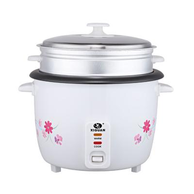 China Fashionable Lowest Rice Cooker Online Price Tempered Lid Steel Detachable Non Stick Inner Pot 2.2L Rice Cooker for sale