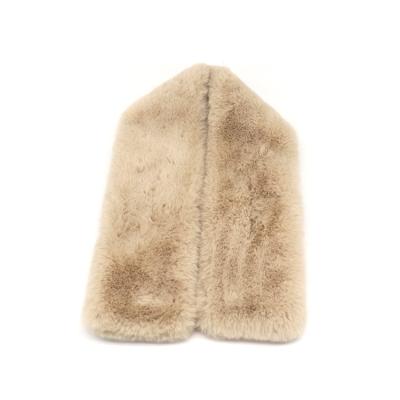 China Hot Selling Women's Fur Cashmere Scarf Winter Shawl Regular Rabbit Winter Fashion Scarf Hot Sale Long Scarf for sale