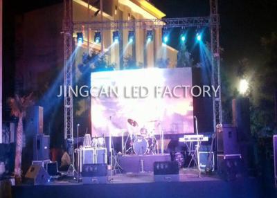 China Outdoor Music Cinema Rental LED Displays Die Casting Aluminium 400W for sale