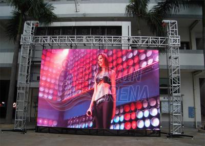 China High Definition Led Curtain Display Led Rental Screen 110 ~ 220 VAC for sale