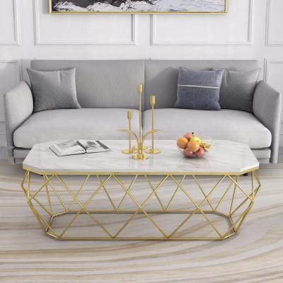 China Marble durable Nordic simple central table living room family tea table creative modern small coffee table for sale