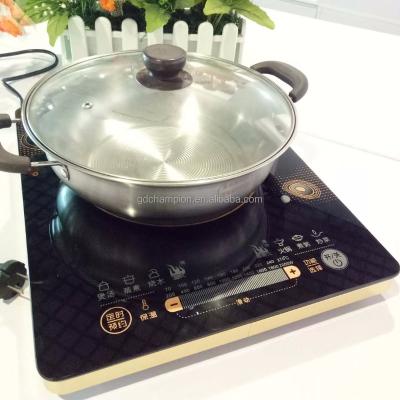 China Cook Delicious Dishes With Pot Can Play Meat Hot Pot Fried Induction Cooker for sale