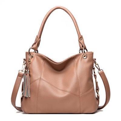 China Portable Guangzhou Factory OEM Fashion Solid Color Vintage Women Handbag Luxury Custom Women's Tote Bags For Women for sale