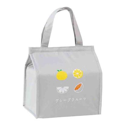 China Who respects the environment. Durable.insulated Fashion Custom Carton Kids Waterproof Lunch Bag Insulated Kids Thermal Cooler Bag Aluminum Foil Lining Lunch Cooler Bag for sale