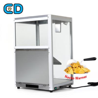 China Manufacturers Chips Warmer Nachos Chips Warmer Factory Food Chip Nacho Popcorn Warmer Machine Stainless Steel Restaurant Countertops For Sale for sale