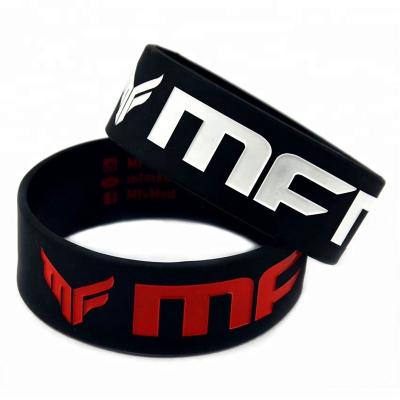 China Promotional Name CLASSIC Rubber Wristband Silicone Wristband for sale